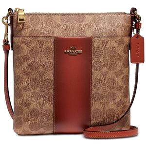 Coach Kitt Signature Jacquard Crossbody Bag